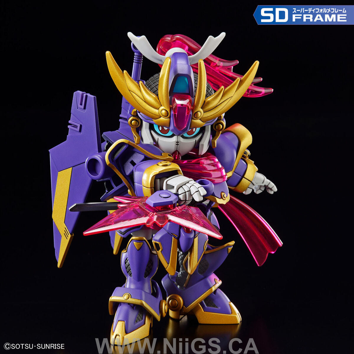 BANDAI SD GUNDAM CROSS SILHOUETTE F-KUNOICHI KAI