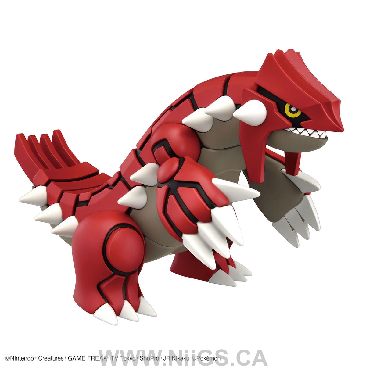 BANDAI Pokémon Model Kit GROUDON