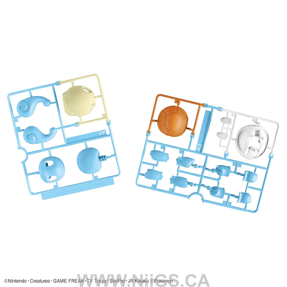 BANDAI Pokémon Model Kit QUICK!! 17 SQUIRTLE