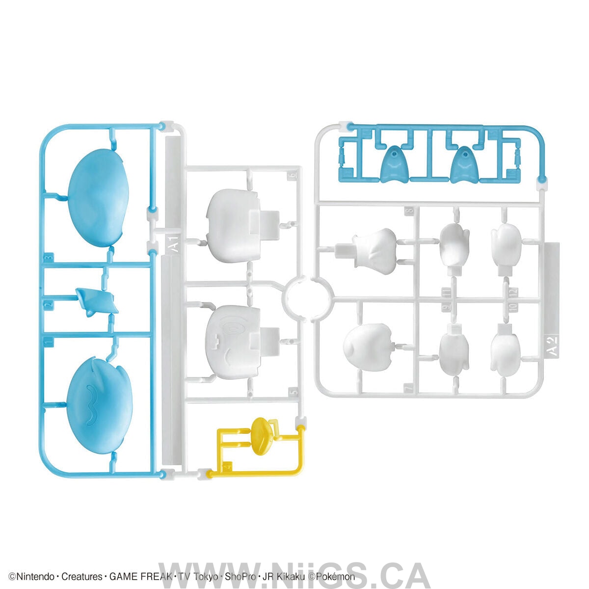 BANDAI Hobby Pokémon Model Kit QUICK!! 19 QUAXLY
