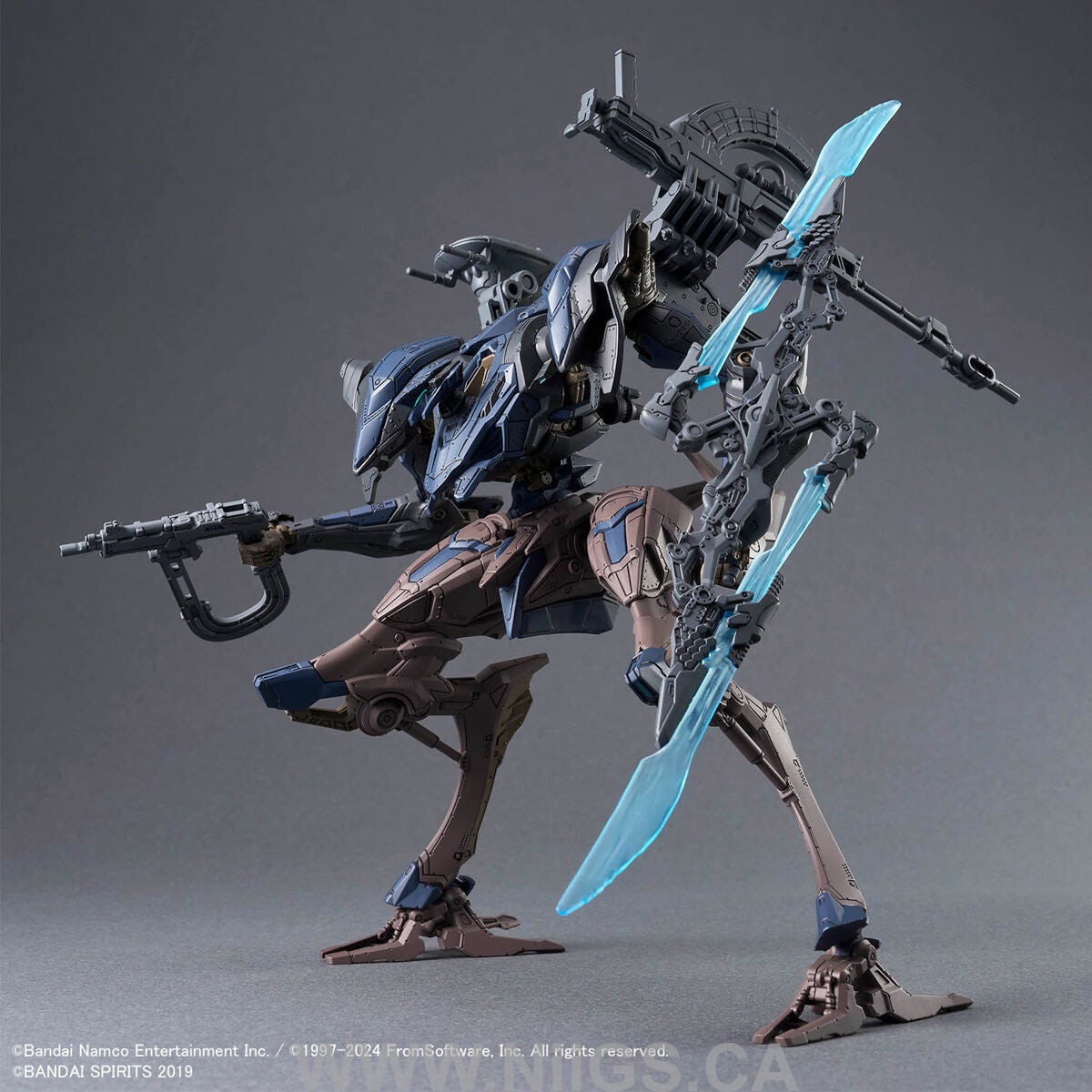 BANDAI Hobby 30MM ARMORED CORE Ⅵ FIRES OF RUBICON SCHNEIDER NACHTREIHER/40E STEEL HAZE