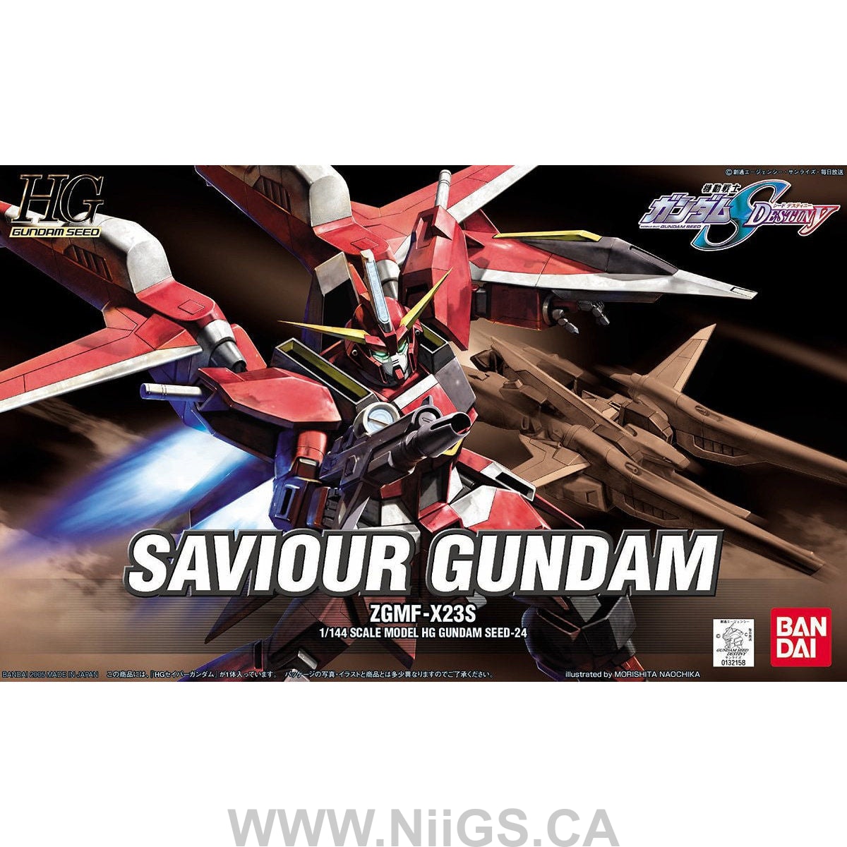HG 1/144 #24 Saviour Gundam