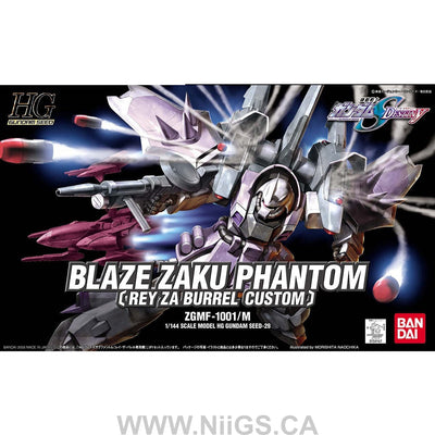 HG 1/144 #28 Blaze Zaku Phantom
