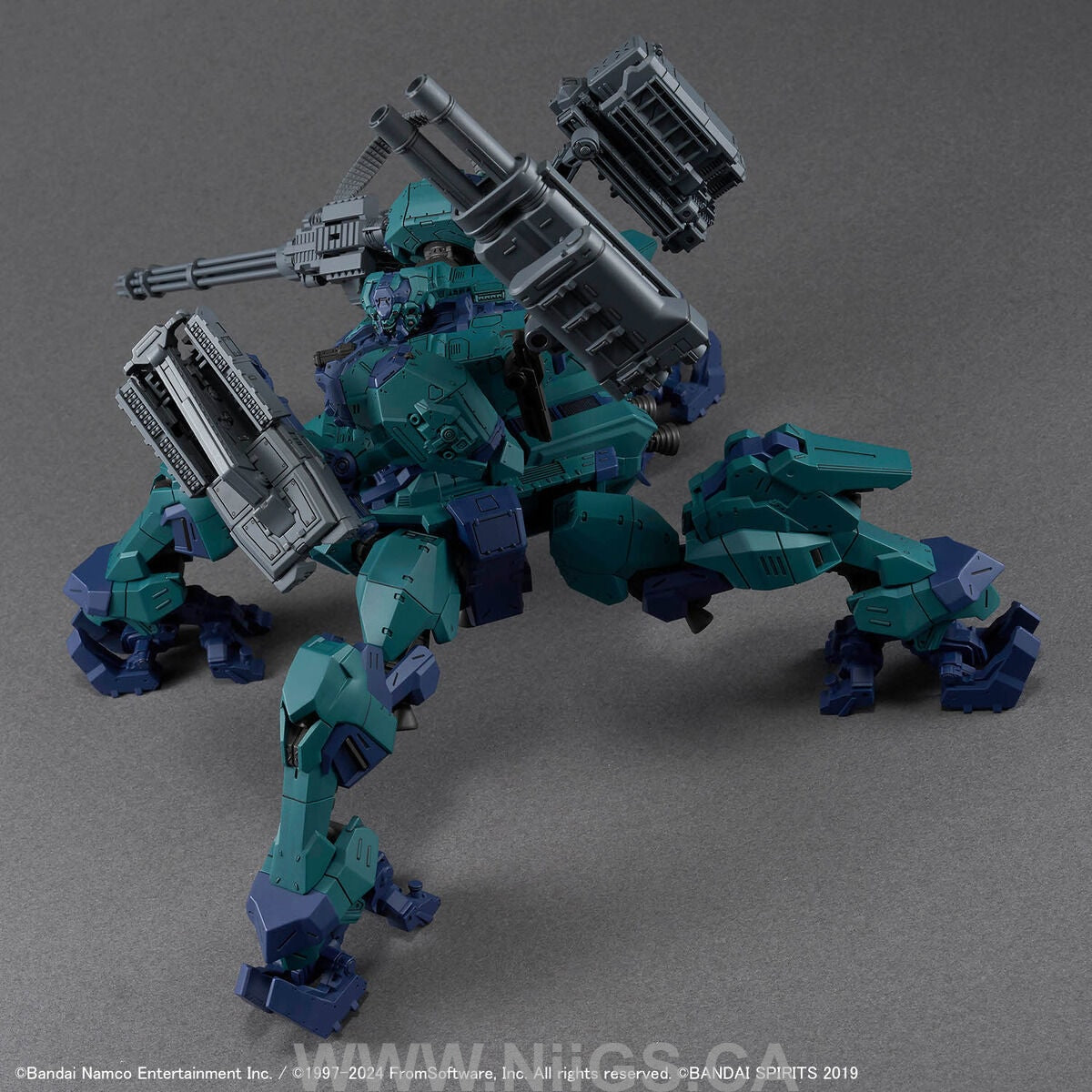 BANDAI Hobby 30MM ARMORED CORE Ⅵ FIRES OF RUBICON BALAM INDUSTRIES BD-011 MELANDER LIGER TAIL