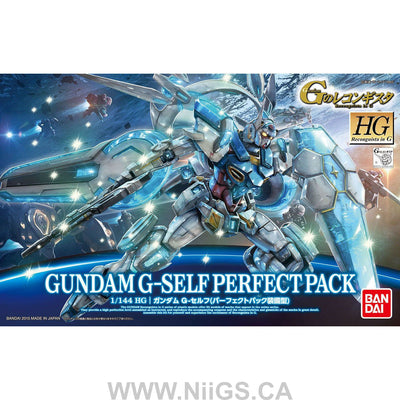 BANDAI HOBBY HG 1/144 Gundam G-Self Equiped with Perfect Pack