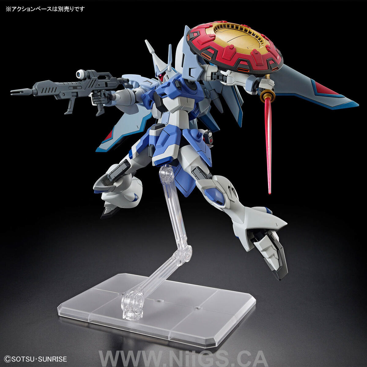 BANDAI Hobby HG 1/144 GYAN Strom (AGNES GIEBENRATH CUSTOM)