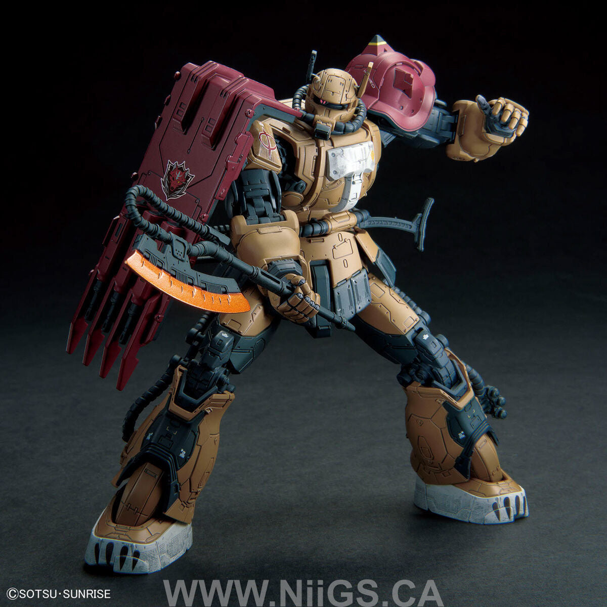 BANDAI Hobby HG 1/144 ZAKUⅡ F TYPE SOLARI (RFV)