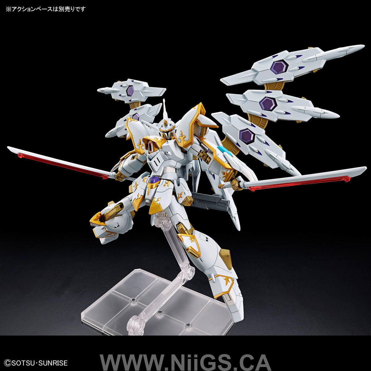 BANDAI Hobby HG 1/144 BLACK KNIGHT SQUAD Cal-re.A