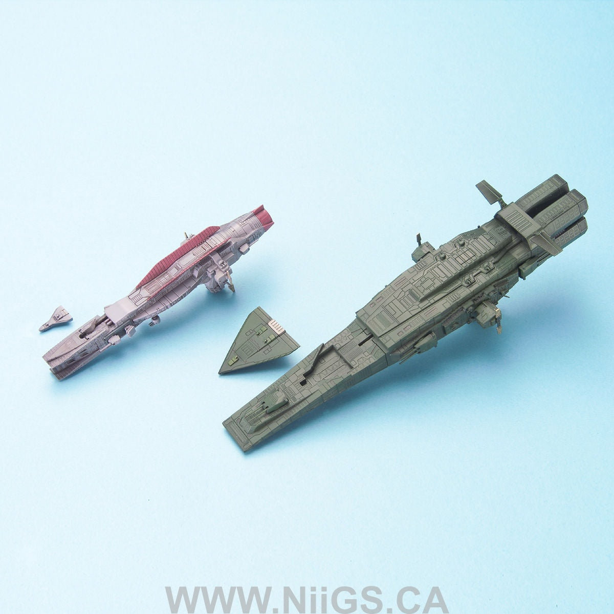 BANDAI Hobby EX-23 Salamis & Magellan