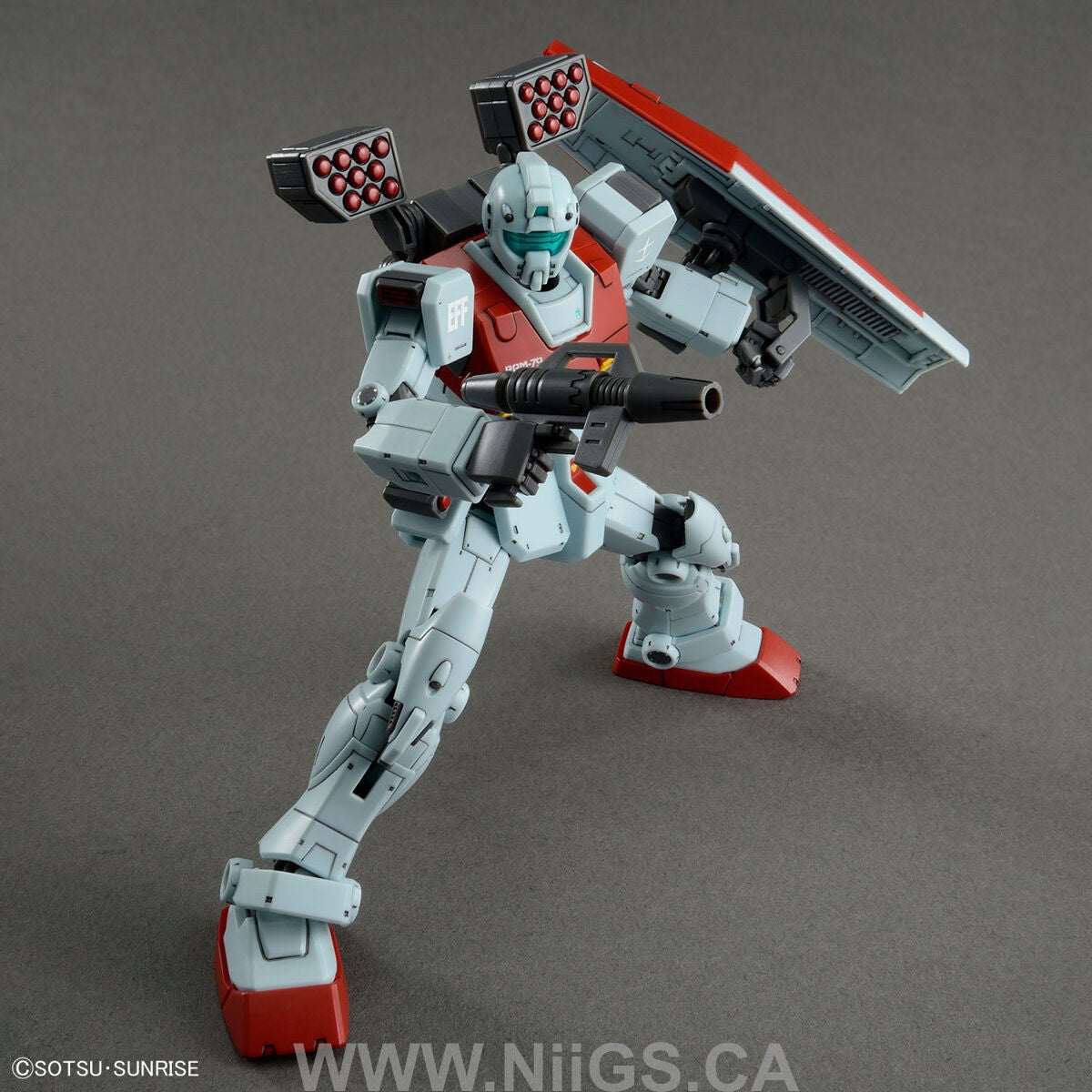 BANDAI HG 1/144 GM (SHOULDER CANNON / MISSILE POD)