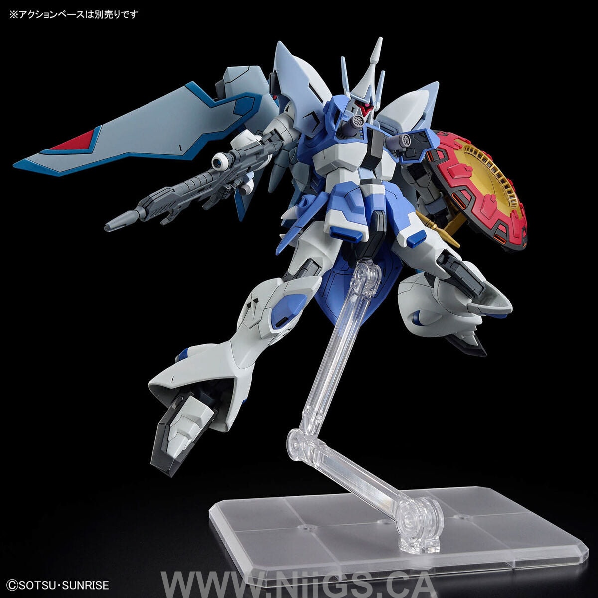 BANDAI Hobby HG 1/144 GYAN Strom (AGNES GIEBENRATH CUSTOM)