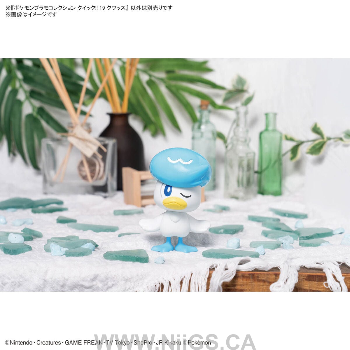 BANDAI Hobby Pokémon Model Kit QUICK!! 19 QUAXLY