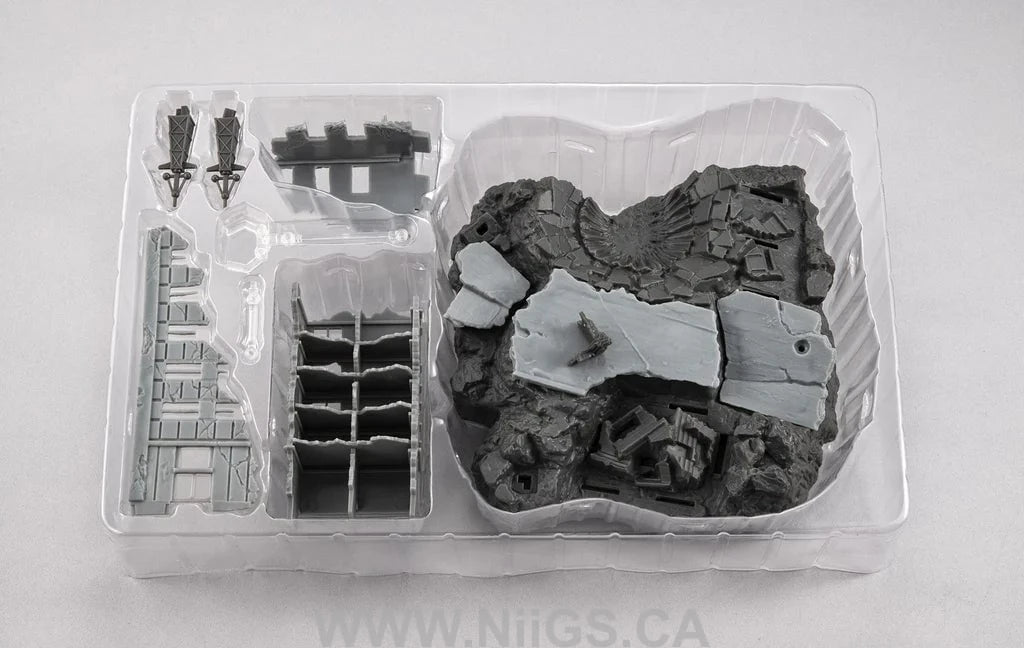 MegaHouse RM series G structure Mobile Suit Gundam【GS02M】 The abandoned buildings in New Yark city (Material Color Edition)