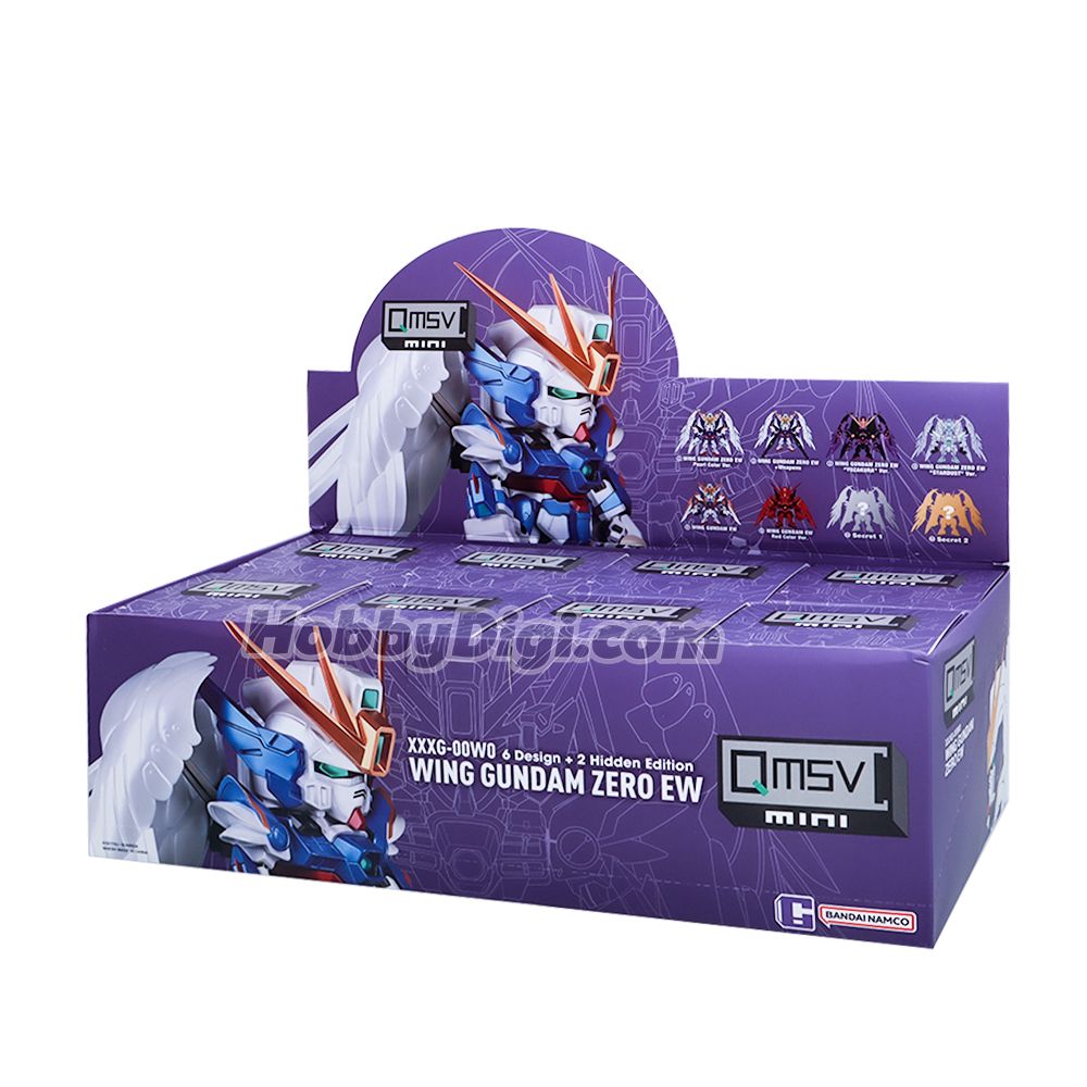 Limited Bandai BNESH QMSV mini Wing Gundam Zero (Ver. EW) "Gundam Wing"
