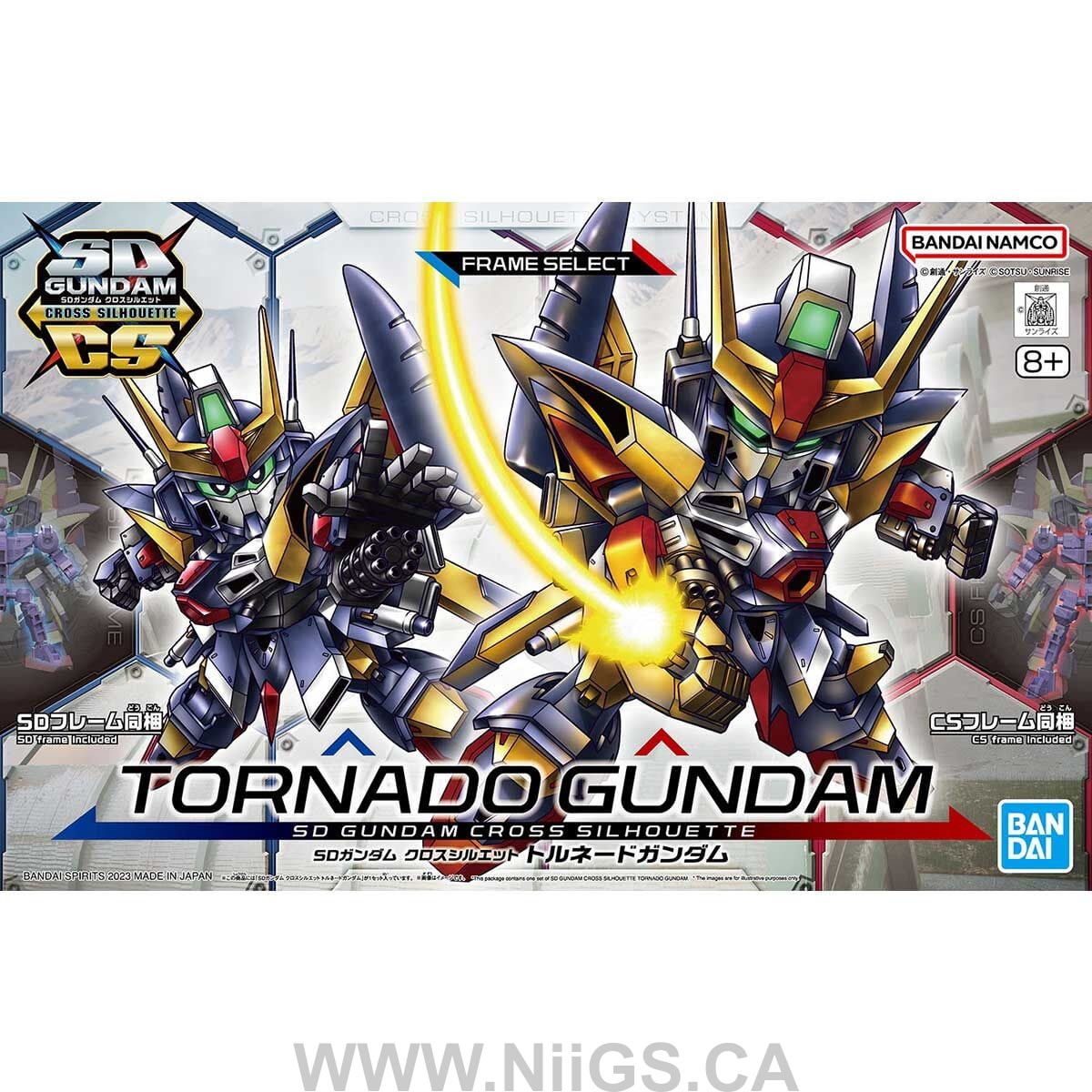 SDCS GUNDAM CROSS SILHOUETTE TORNADO GUNDAM