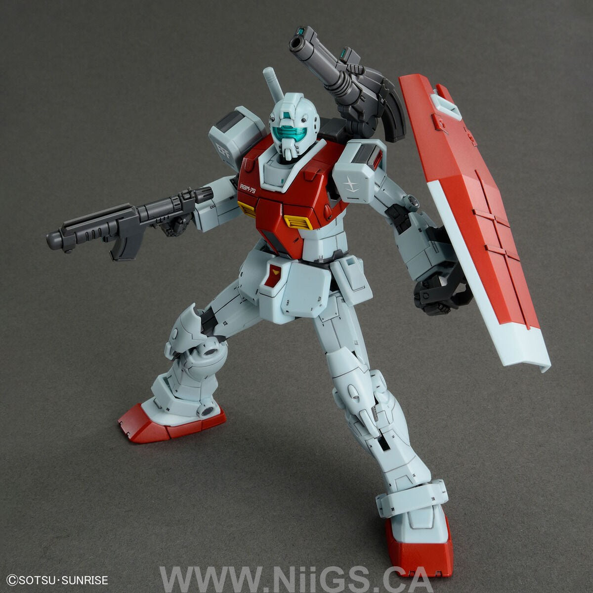 BANDAI HG 1/144 GM (SHOULDER CANNON / MISSILE POD)
