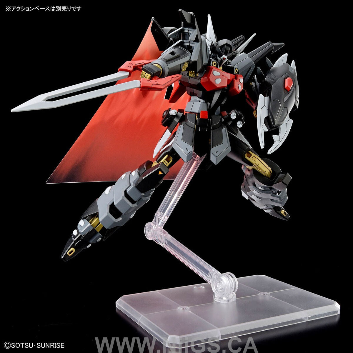 BANDAI HG 1/144 BLACK KNIGHT SQUAD Shi-ve.A