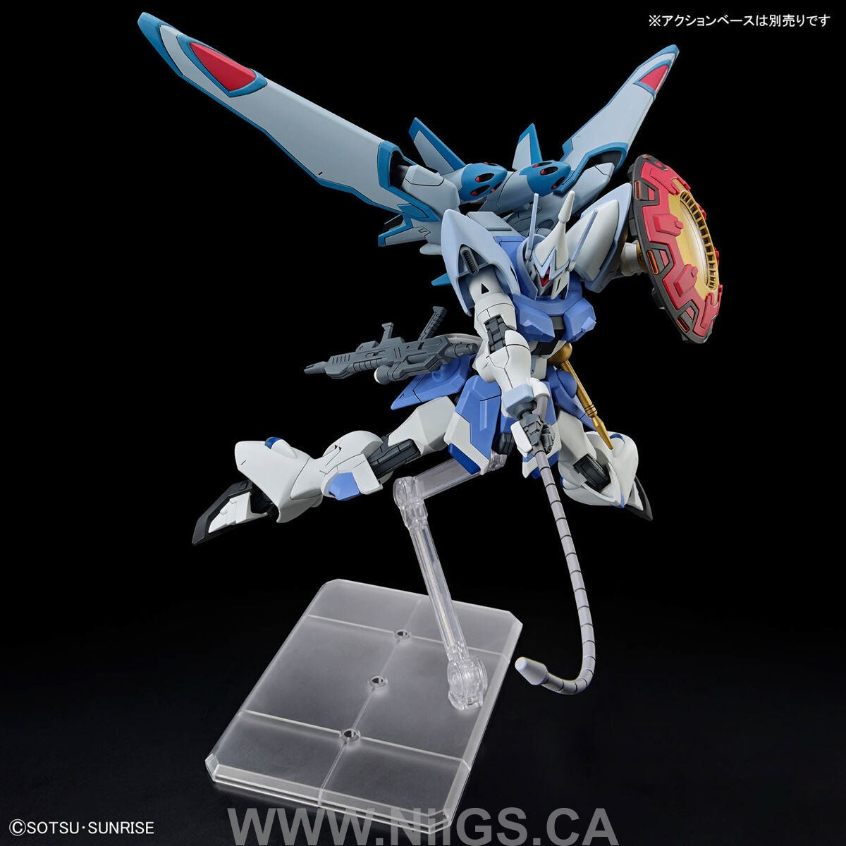 BANDAI Hobby HG 1/144 GYAN Strom (AGNES GIEBENRATH CUSTOM)