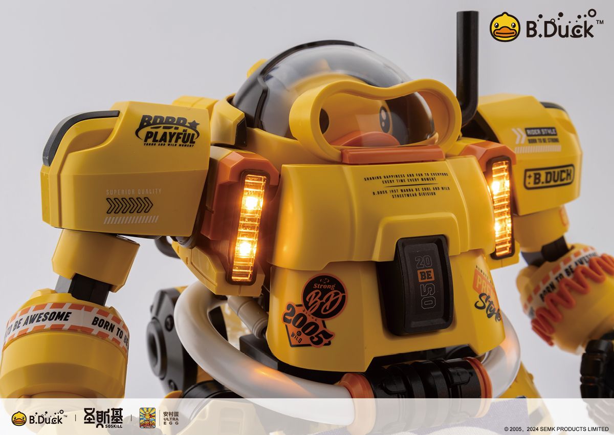 SHENGGE SOSKILL x ULTRA EGG SpaDuck Plastic Model Kit