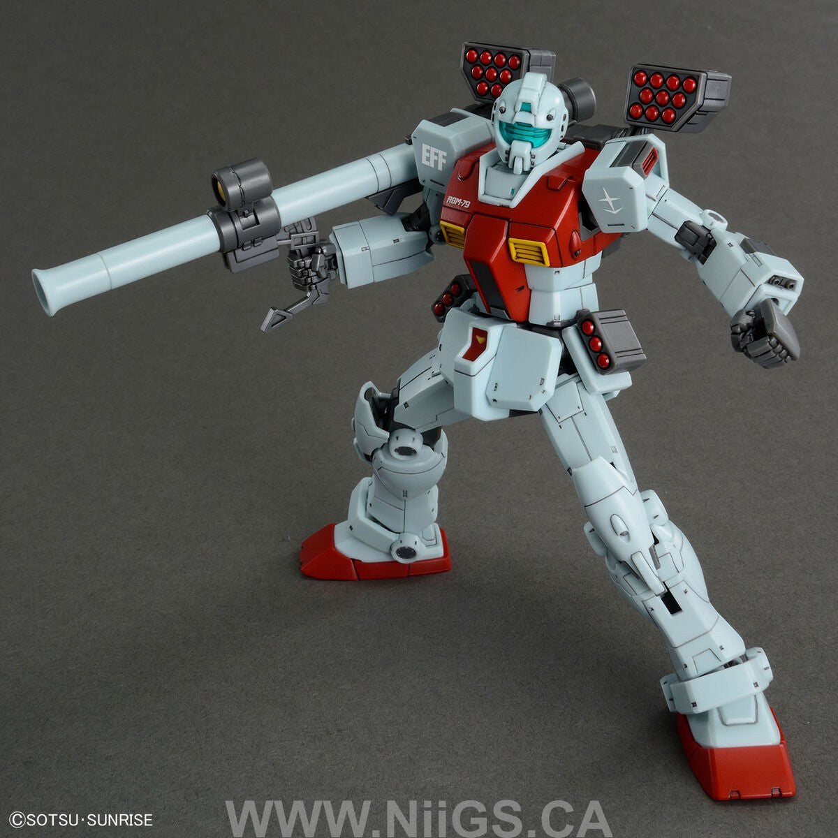 BANDAI HG 1/144 GM (SHOULDER CANNON / MISSILE POD)