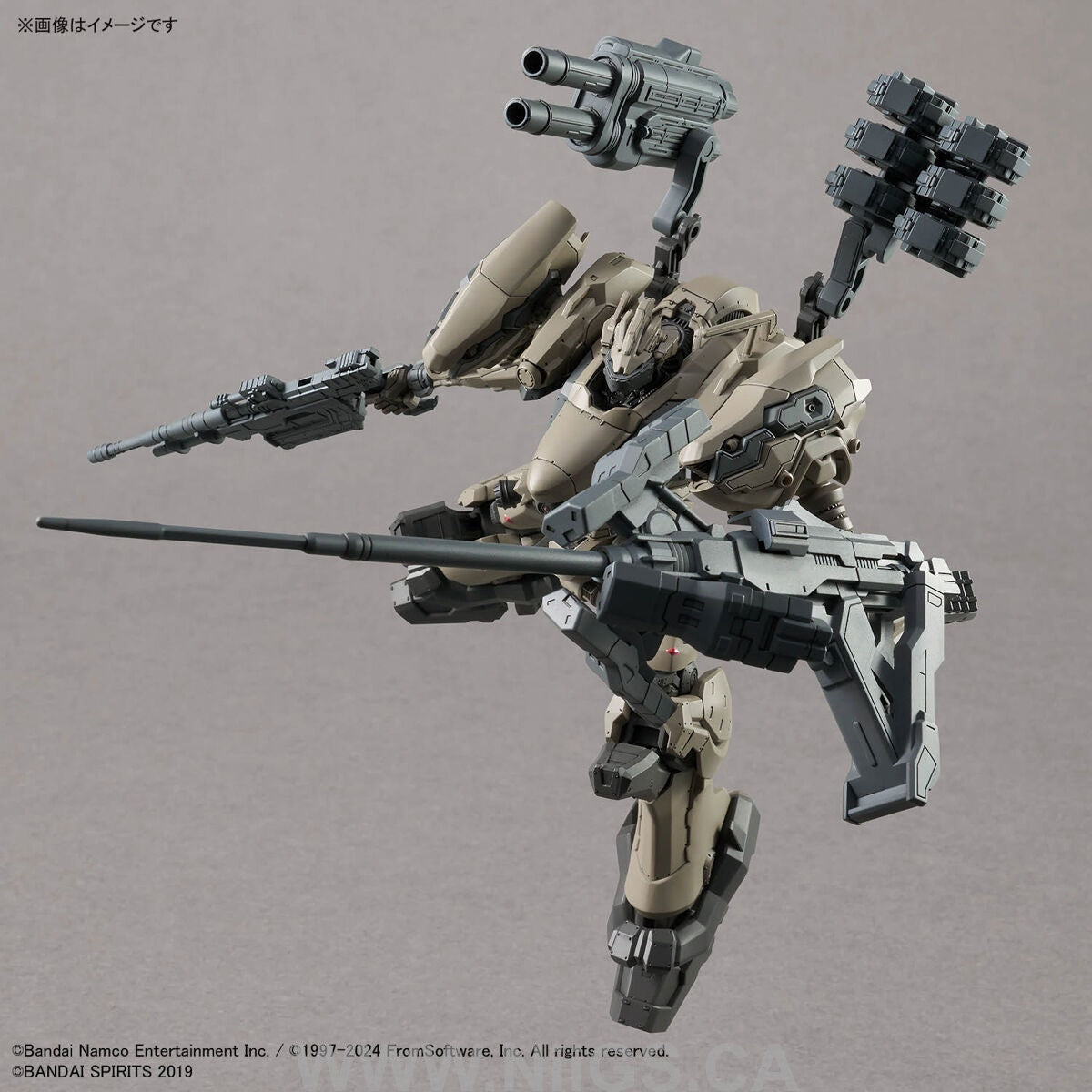 BANDAI Hobby 30MM ARMORED CORE Ⅵ FIRES OF RUBICON RaD CC-2000 ORBITER NIGHTFALL