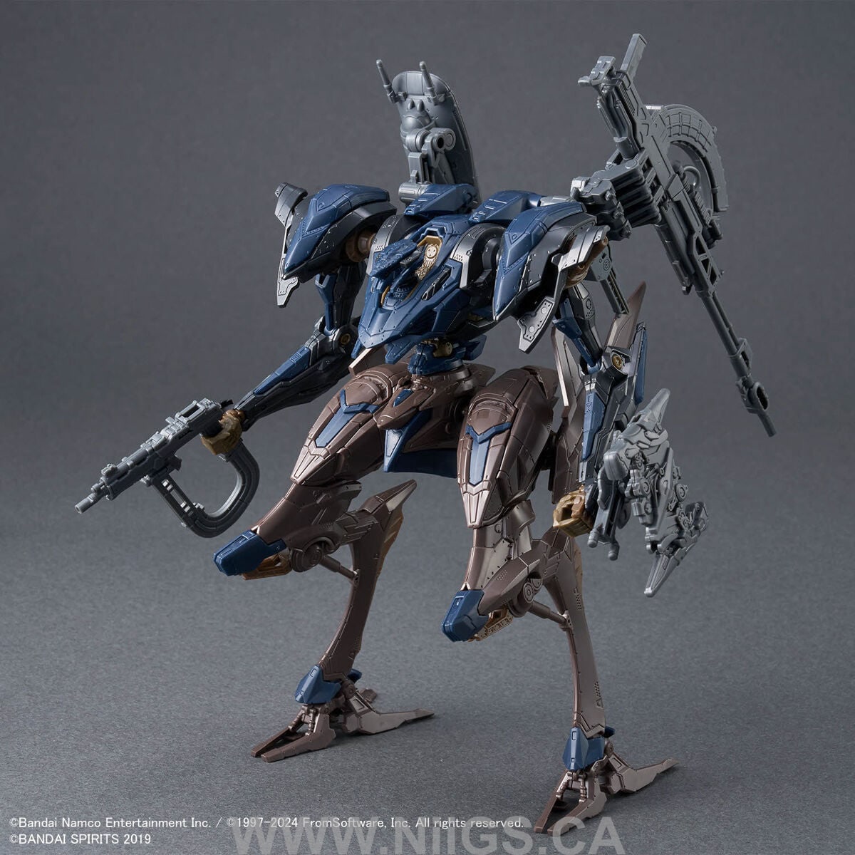 BANDAI Hobby 30MM ARMORED CORE Ⅵ FIRES OF RUBICON SCHNEIDER NACHTREIHER/40E STEEL HAZE