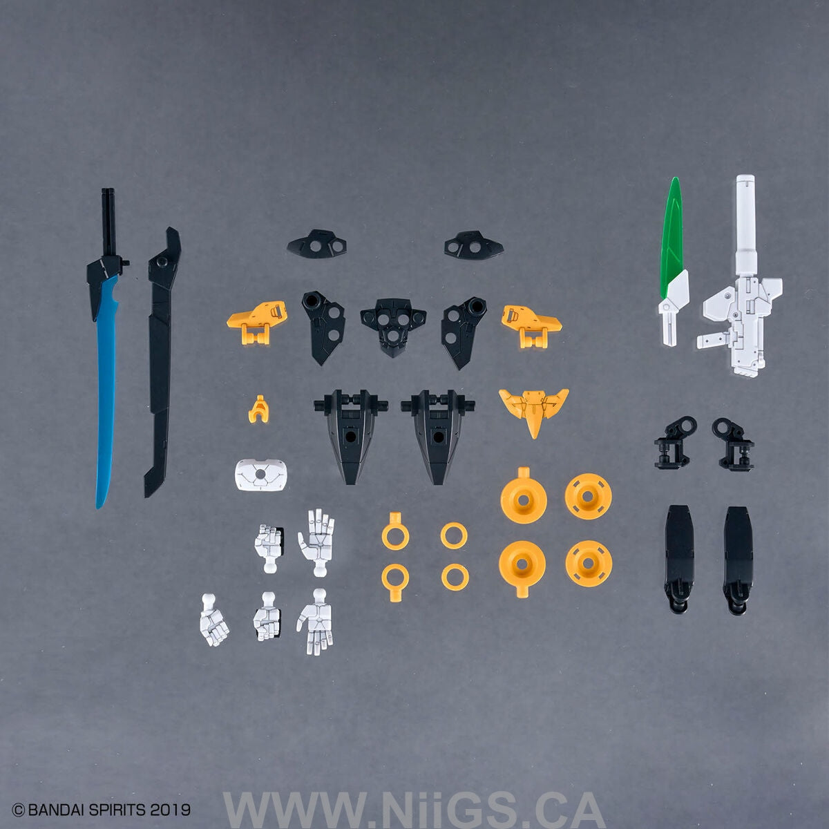 BANDAI Hobby 30MM 1/144 EXM-H15D ACERBY (TYPE-D)