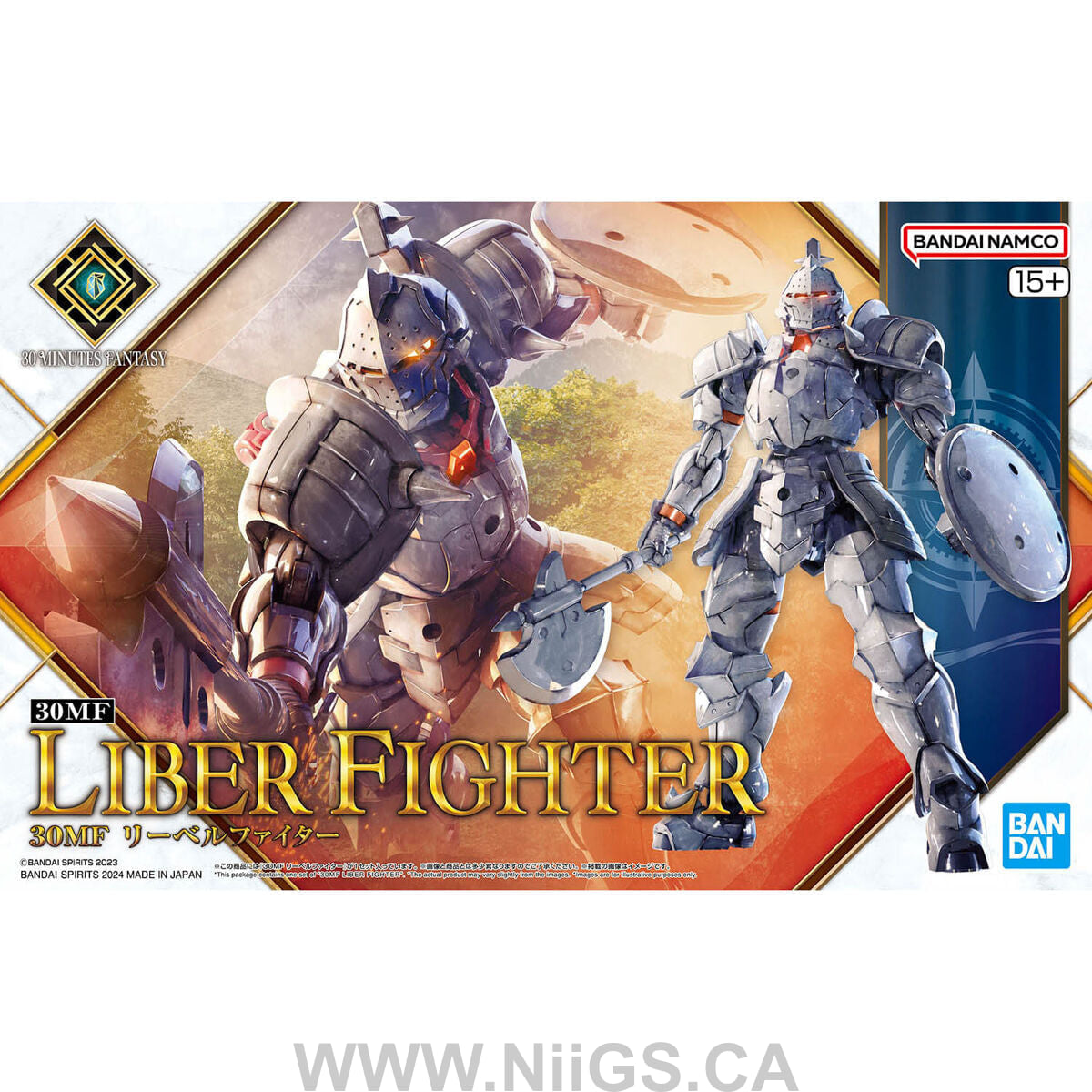 BANDAI Hobby 30MF LIBER FIGHTER