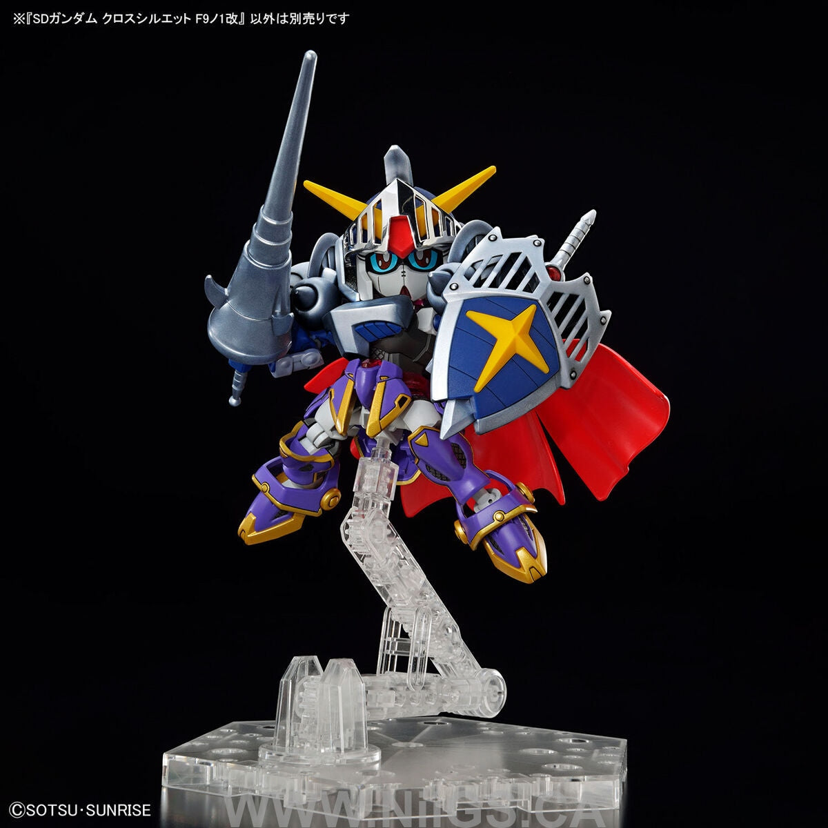 BANDAI SD GUNDAM CROSS SILHOUETTE F-KUNOICHI KAI