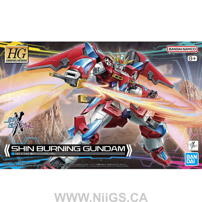 BANDAI HG 1/144 SHIN BURNING GUNDAM