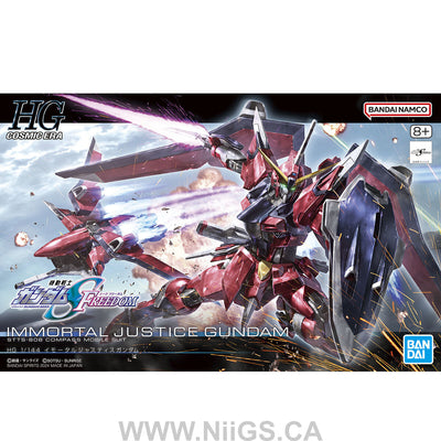 BANDAI HG 1/144 IMMORTAL JUSTICE GUNDAM