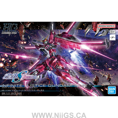 BANDAI Hobby HG 1/144 INFINITE JUSTICE GUNDAM TypeⅡ