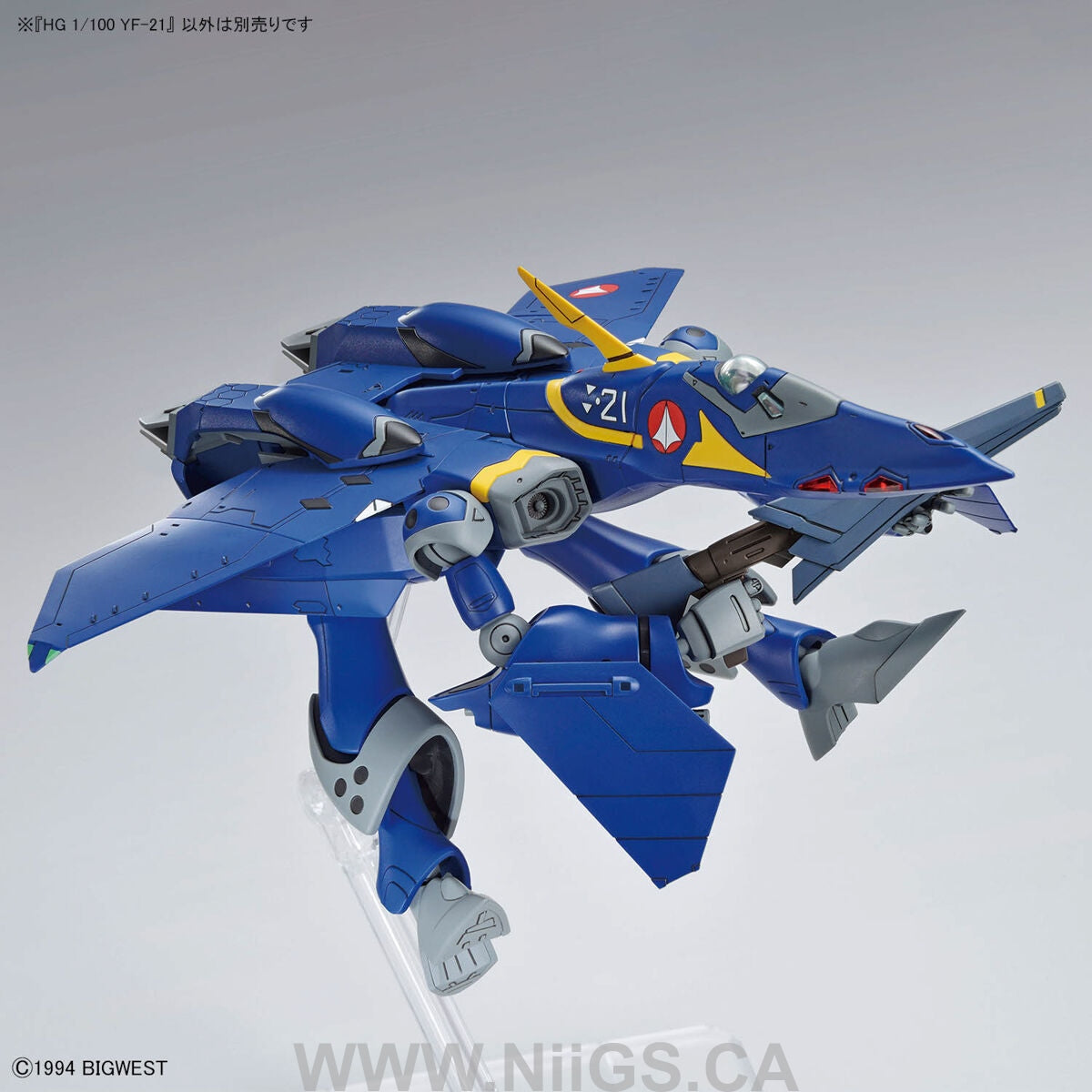 BANDAI HG 1/100 YF-21