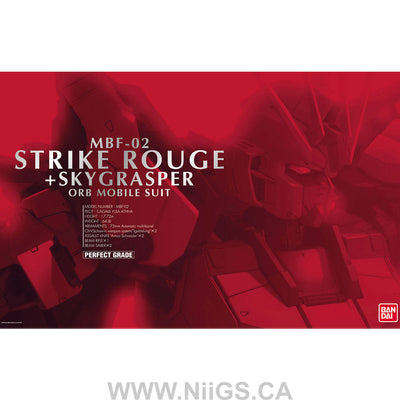 BANDAI Hobby PG Strike Rouge + Sky Grasper