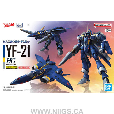 BANDAI HG 1/100 YF-21