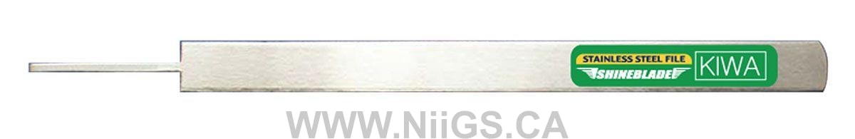 Shimomura Alec Shineblade Kiwa Stainless Steel File - Grit #1200