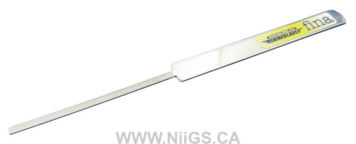 Shimomura Alec Shineblade Fina Stainless Steel File
