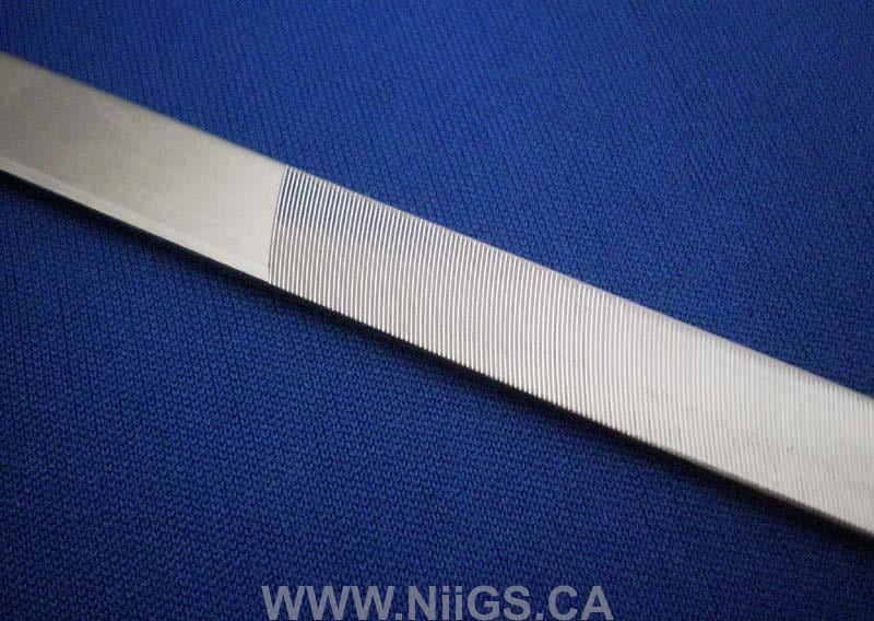 Shimomura Alec Shineblade Stainless Steel File for Resin - Grit #400 & #1000