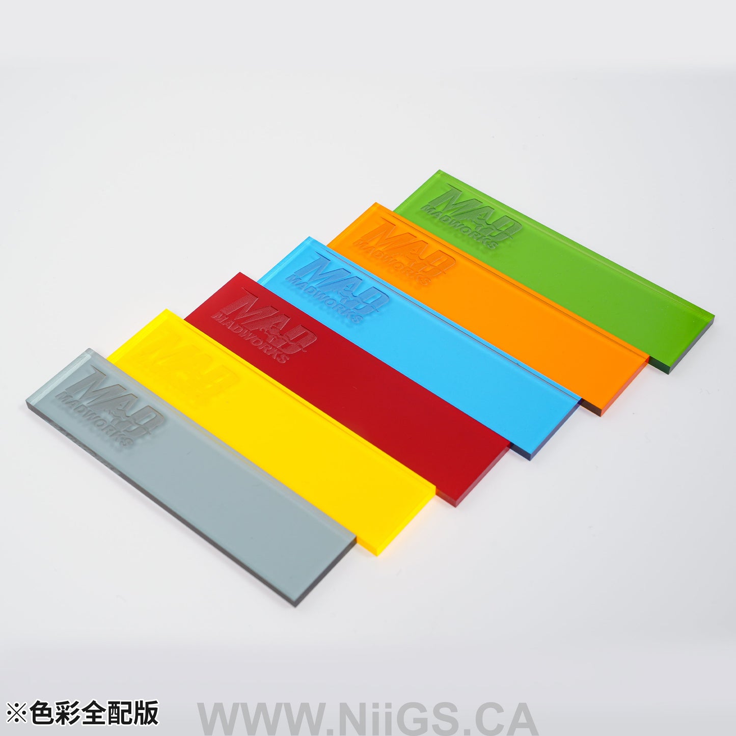 ACRYLIC GRINDING PLATES 6PCS