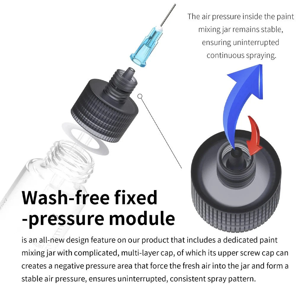 DSPIAE Dedicated Needle for Wash-Free Airbrush