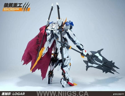WOLF REMAINS Heavy Industry PG 1/60 Logar Barbatos Lupus Rex Metal Frame Model Kit