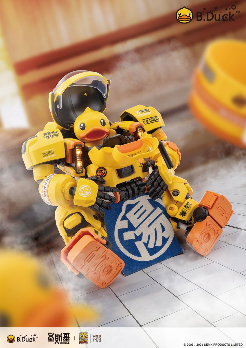 SHENGGE SOSKILL x ULTRA EGG SpaDuck Plastic Model Kit