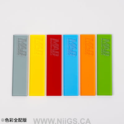 ACRYLIC GRINDING PLATES 6PCS