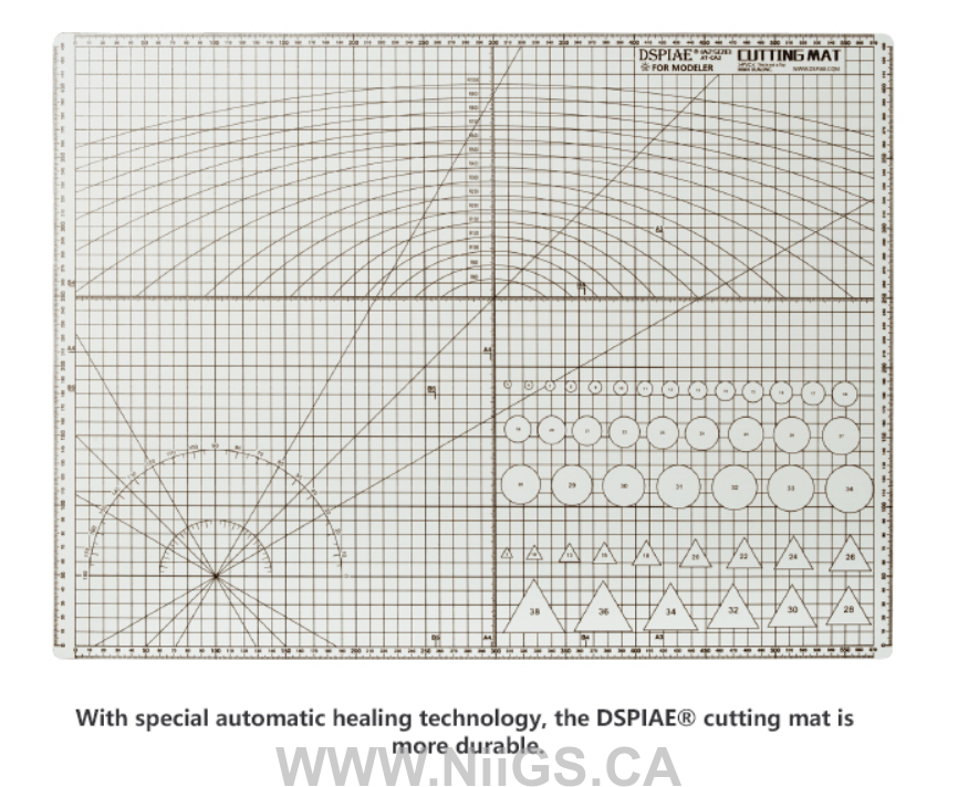 DSPIAE Cutting Mat