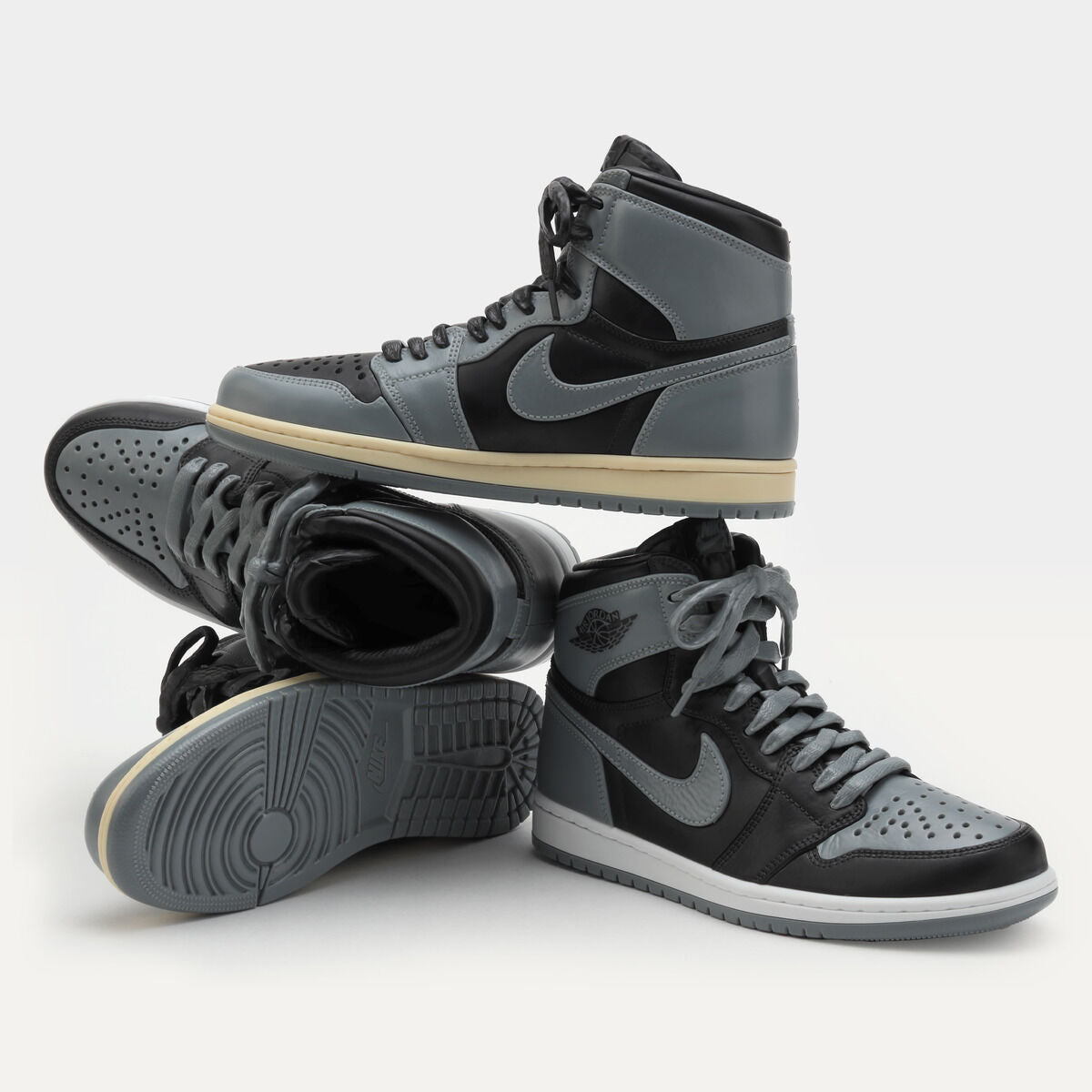 LIMITED Premium Bandai NIKE AIR JORDAN 1 HIGH 85 SHADOW AND REVERSE SHADOW MODEL KIT