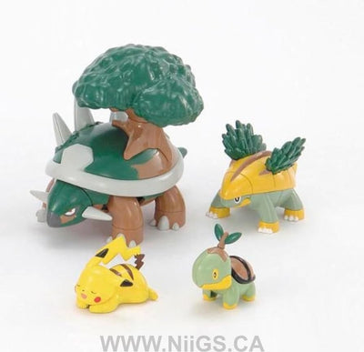 BANDAI Hobby Pokémon Model Kit TORTERRA EVOLUTION SET