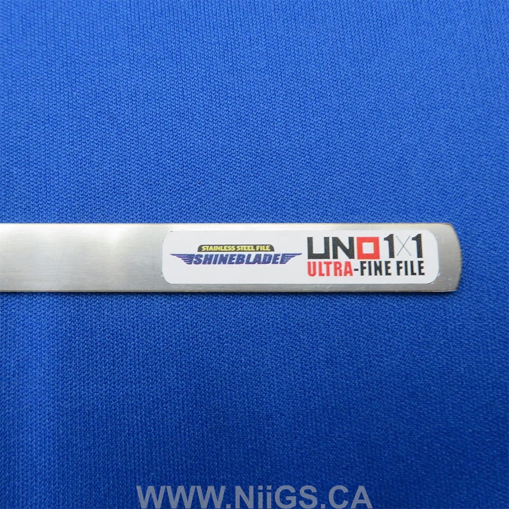 Shimomura Alec Shineblade Uno 1x1 Ultra Fine File