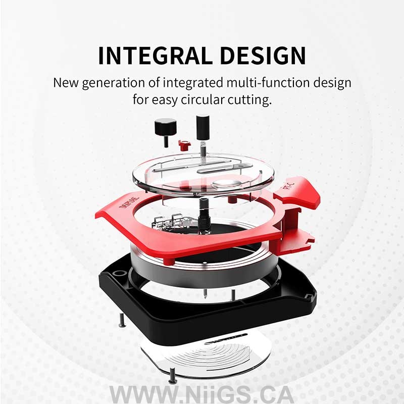 Dspiae Integral Stepless Circular Cutter