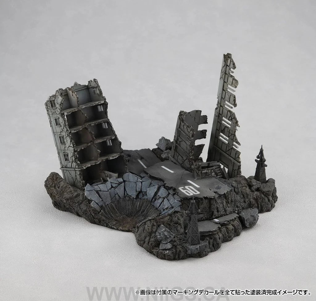 MegaHouse RM series G structure Mobile Suit Gundam【GS02M】 The abandoned buildings in New Yark city (Material Color Edition)