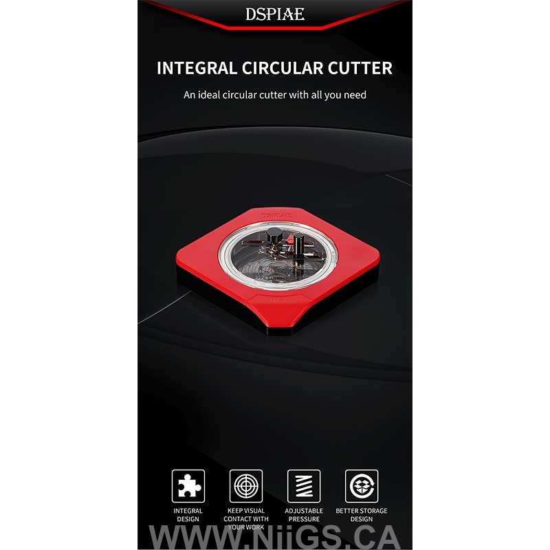 Dspiae Integral Stepless Circular Cutter